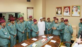 الريسي إثناء إطلاق المنظومة