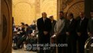 25 صورة من عزاء زوجة الفنان محمد صبحي