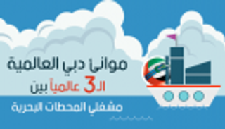 إنفوجراف.. موانئ دبي العالمية الـ3 عالميا بين مشغلي المحطات البحرية