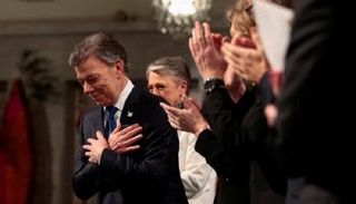 الرئيس الكولومبي خوان سانتوس