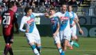 خماسية كالياري تعيد نابولي لرباعي المقدمة