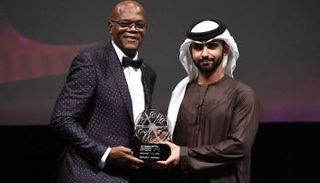 صامويل جاكسون يتسلم جائزة تكريمه