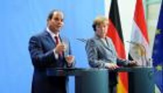 ميركل تقدم التعازي للسيسي في ضحايا الكنيسة