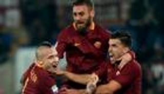 ناينجولان يقود روما لفض اشتباك الوصافة مع ميلان 