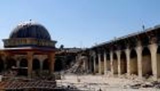   حلب.. المسجد الأموي تحت القصف 