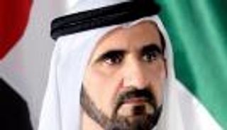 محمد بن راشد يستقبل ديفيد كاميرون