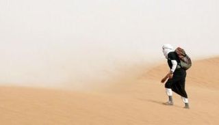 رحال في الصحراء