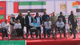 المتسابقون الفائزون بماراثون زايد الخيري 2016