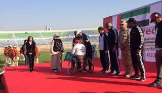 تكريم الفائزين بسباق ذوي الاحتياجات الخاصة