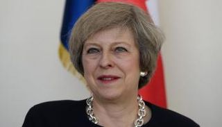 رئيسة الوزراء البريطانية تيريزا ماي 