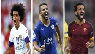 صلاح ومحرز وعموري