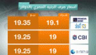 الدولار فوق 19 جنيها لليوم الثاني.. وخبير: أرباح المستثمرين السبب