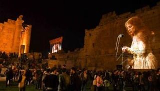 احتفال في لبنان بعيد ميلاد فيروز