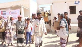 تزويد أكثر من ألف أسرة في شبوة بالغذاء