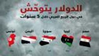إنفوجراف.. الدولار يتوحش في دول "الربيع العربي"