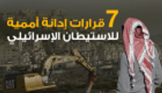 إنفوجراف.. 7 قرارات إدانة أممية للاستيطان الإسرائيلي