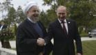 روحاني لبوتين: انتصرنا في حلب وندعو روسيا لزيادة قواعدها بسوريا