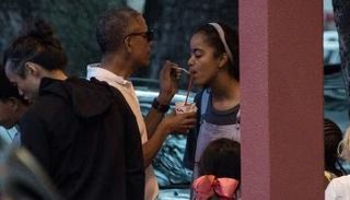 باراك أوباما ونجلته