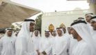 محمد بن زايد يستقبل وفدا من هيئة أبوظبي للإسكان