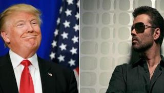 جورج مايكل ودونالد ترامب