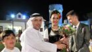 مساهمة عينية وتكريم من "غالينيكا" بلغراد  لـ"خليفة الإنسانية"