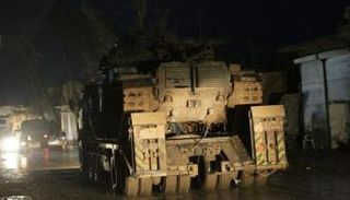 مركبة عسكرية تركية في حلب