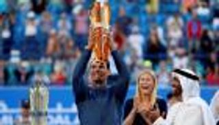 نادال يحصد لقبه الرابع في بطولة أبوظبي للتنس