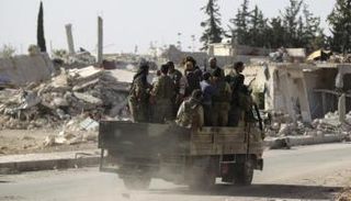 مقاتلون من المعارضة السورية- أرشيفية