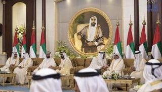 محمد بن راشد ومحمد بن زايد يستقبلان حكام الإمارات بمناسبة الأضحى