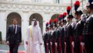 محمد بن زايد يبحث مع رئيس الوزراء الإيطالي تعزيز العلاقات الثنائية