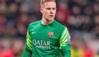 ليجانيس يفسد احتفال شتيجن بمباراته الـ50 مع برشلونة