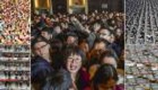 10 صور.. الصين أكثر دول العالم ازدحاما