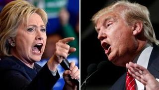 ترامب وكلينتون