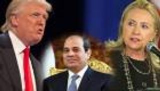 كلينتون وترامب يلتقيان مع الرئيس المصري في الأمم المتحدة