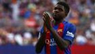 أومتيتي يورط برشلونة أمام أتليتكو مدريد