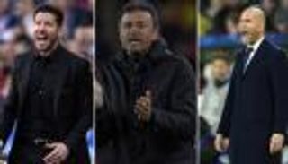 إنريكي وسيميوني وزيدان يتحدون للدفاع عن نيمار