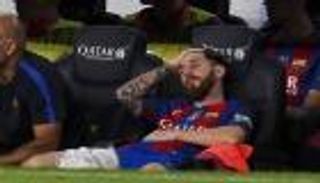 بالفيديو.. أتلتيكو يباغت برشلونة بهدف بعد إصابة ميسي	