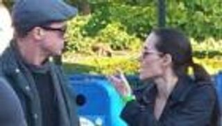 بالصور.. أنجلينا وبراد يتشاجران بالأيدي في الشارع