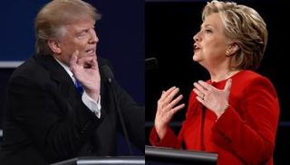 كلينتون وترامب في أول مناظرة