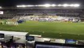 "العين على آسيا" رسالة تيفو جماهير البنفسجي للجيش القطري