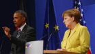 أوباما وميركل: غارات موسكو ودمشق على حلب وحشية 