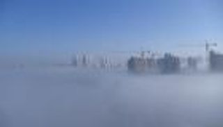 بكين تستريح قليلا من الضباب الدخاني وتوقعات بعودته الثلاثاء