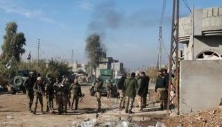 جنود عراقيون في معركة الموصل