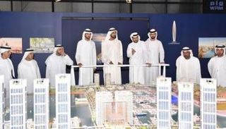 جانب من افتتاح المشروع