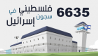 إنفوجراف.. 6635 أسيرا فلسطينيا في سجون إسرائيل