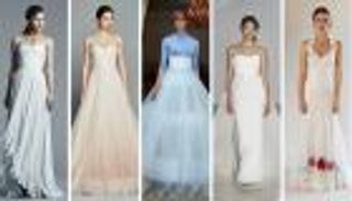بالصور.. 40 فستان زفاف لربيع وصيف 2017