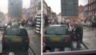 بالفيديو.. سائق يصف سيارته في 7 دقائق