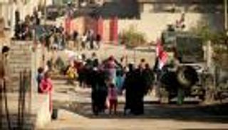 125 ألف نازح من الموصل منذ بدء معركة طرد "داعش"