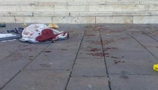 صورة من موقع حادث الطعن