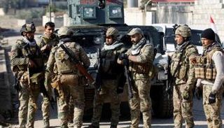 قوات الجيش العراقي شرق الموصل